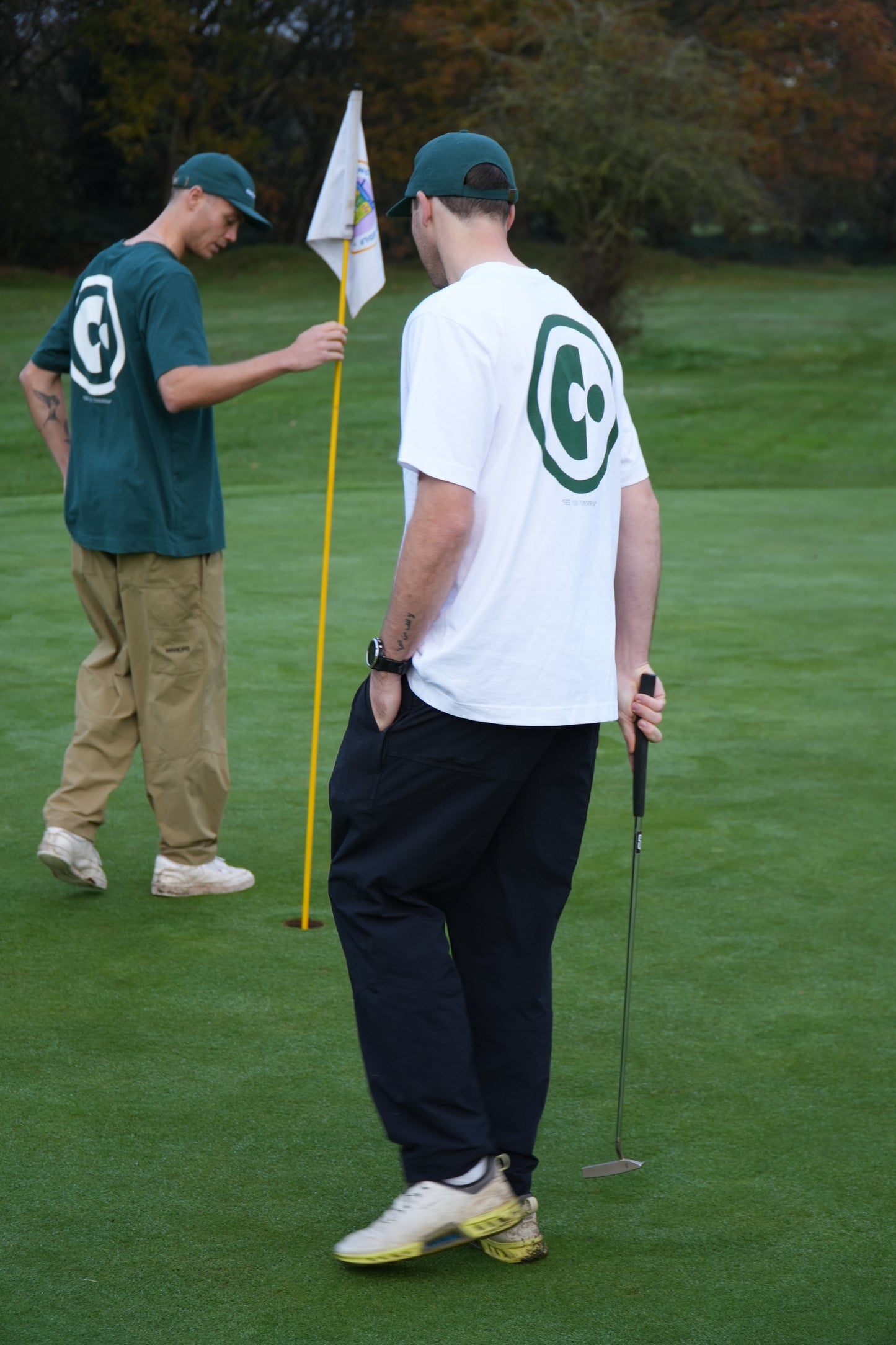 Green Cheeky Golf Club Heavyweight T-Shirt