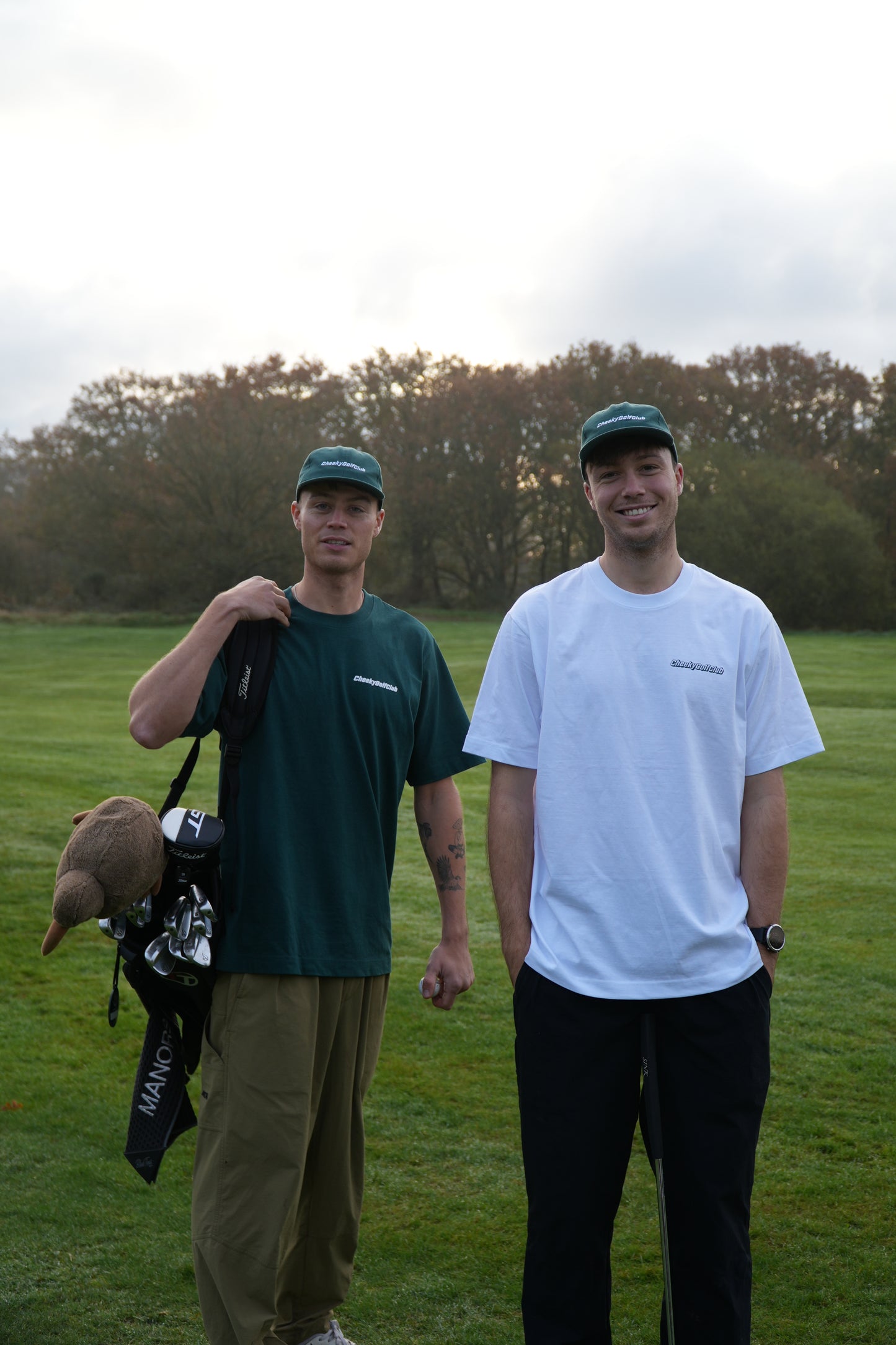 Green Cheeky Golf Club Heavyweight T-Shirt